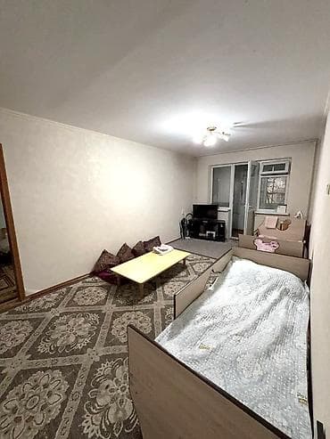Квартиры: 2 комнаты, 44 м², Кок-Жар мкр 104 серия, 4 этаж, Дизайнерский ремонт — 1