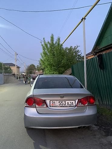 Honda Civic: 2007 г., 1.8 л, Автомат, Газ, Седан