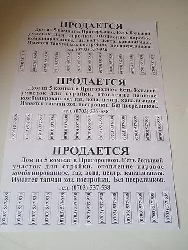 газ в дом: Дом в Пригородном, 5 комнат. Большой участок, подходит для — 1
