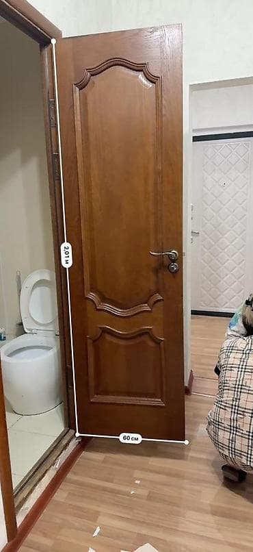 панель бамбуковые: Продаю межкомнатные двери.По 3000 сом за каждую дверь. Примерные — 6