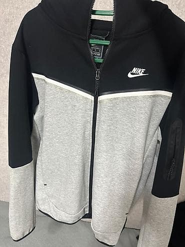 Толстовки: Мужская толстовка, XL, Nike, Б/у, цвет - Черный, Самовывоз — 3