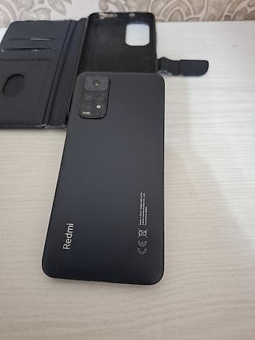 redmi a: Redmi, Redmi Note 11, Б/у, 128 ГБ, цвет - Синий, 2 SIM — 2