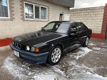 Унаа сатуу: BMW 5 series: 1991 г., 2.5 л, Кол менен иштөөчү, Бензин, Седан — 3