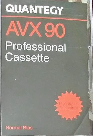 technics rs: Аудиокассета Quantegy AVX 90 Professional Cassette - Тип — 1
