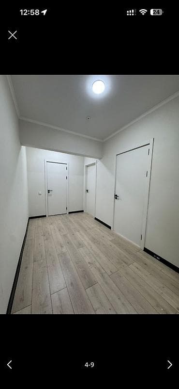 osh flat: 1 комната, 46 м², 7 этаж, Евроремонт — 3