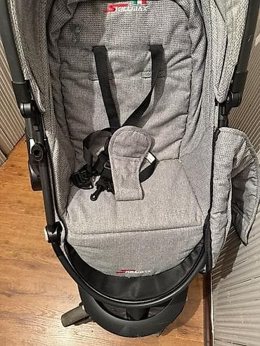 коляска babyzen: Коляска, цвет - Серебристый, Б/у — 4