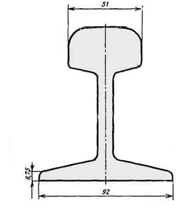 релс: Продаю узко линейные рельсы . Марка Р24. Вес 1 погонных метров 25кг — 2