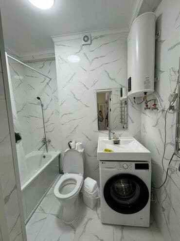 долгосрочная аренда квартир токмак: 2 комнаты, Собственник, Без подселения, С мебелью полностью — 6