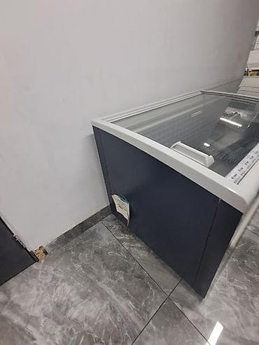 Холодильные витрины: Промышленный морозильный бонет/ларь с раздвижными стеклянными крышками — 1