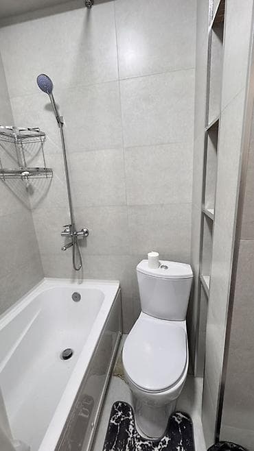 гостиница аламедин 1: Светлая квартира-студия с выделенной спальней и современным — 8