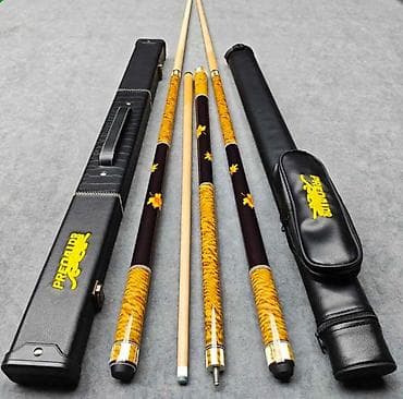 тигил: Бильярдный кий (разборный) с чехлом и аксессуарами - Тип: кий для — 2