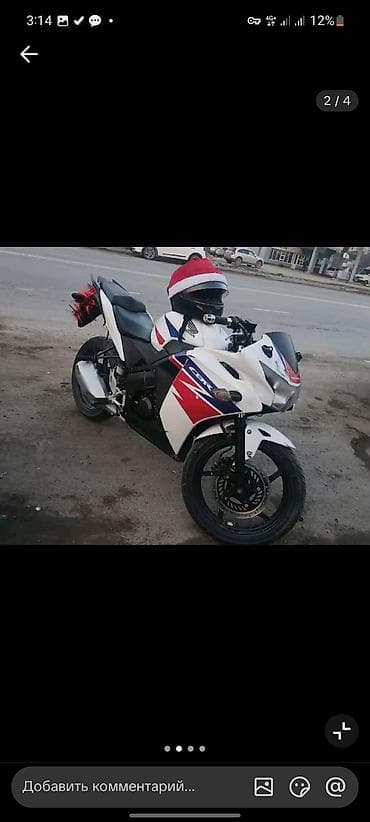 спортбайк цена: Спортбайк Honda, 200 куб. см, Бензин, Б/у — 2