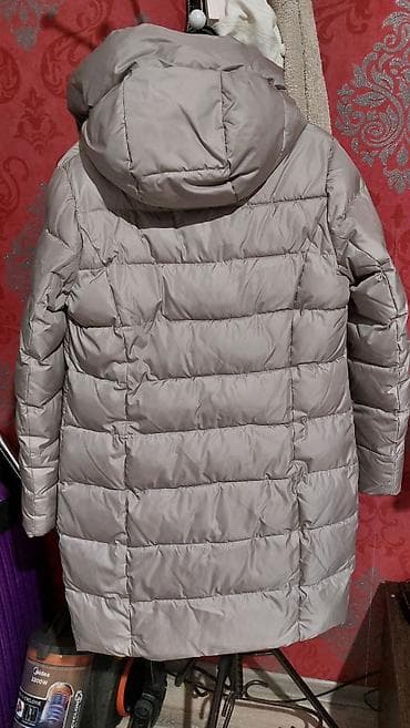 Прокат одежды: Пуховик, По колено, С капюшоном, Ультралегкий, S — 10