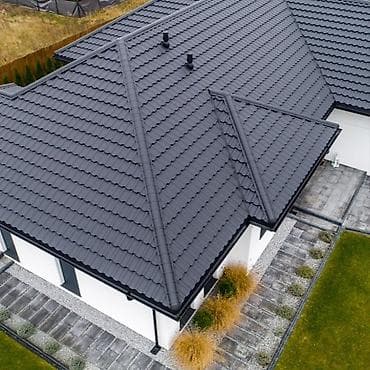 Металлочерепица для скатных крыш - Профиль: классическая волна с