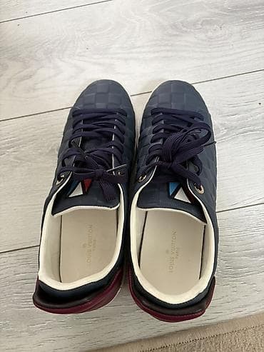 свитера мужские: Мужские кроссовки, 43, 44, Louis Vuitton, Б/у, цвет - Синий, Самовывоз, Платная доставка — 4