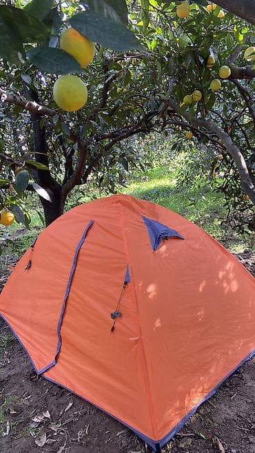 Спорт и отдых: Палатка Desert Fox, компактная и лёгкая туристическая модель для 1–2 — 4