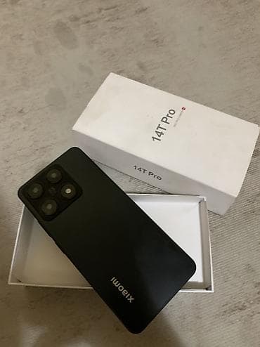 промышленные швейные машины в рассрочку: Xiaomi, 14T Pro, Новый, 512 ГБ, цвет - Черный, 1 SIM, 2 SIM, eSIM — 1