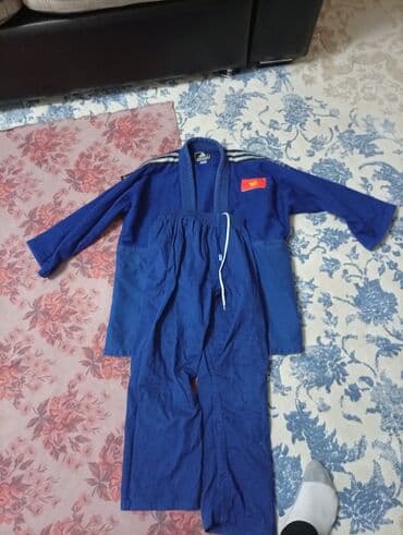 цветные струны для акустической гитары: Комплект товаров: 1) Кимоно для дзюдо/самбо Adidas - Цвет: синий - — 1