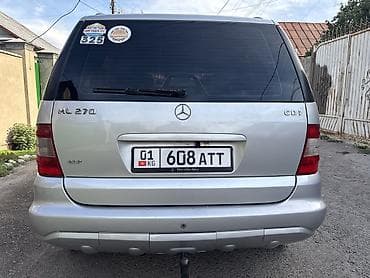 Mercedes-Benz ML-Class: 2003 г., 2.7 л, Автомат, Дизель, Внедорожник — 5