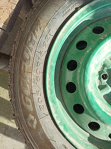 mtz 80: Колеса в сборе 205 / 60 / R 16, Зима, Б/у, Комплект, Легковые, Железные, отверстий - 5 — 2