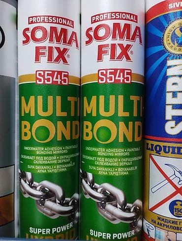 SOMA FIX — профессиональные монтажные клеи и герметики в тубах