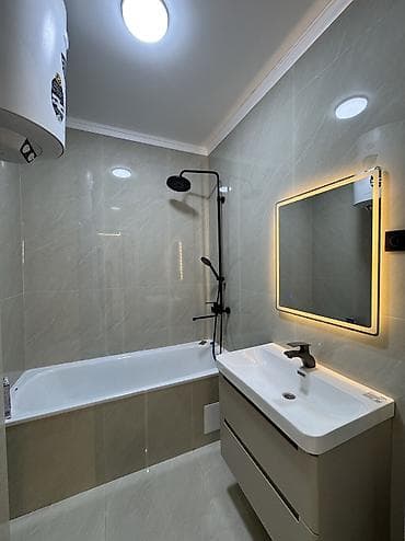 семетей бишкек цены: 2 комнаты, 64 м², Пишпек Элитка, 10 этаж, Дизайнерский ремонт — 6