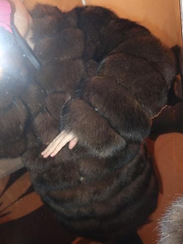 лапа перчатки: НАТУРАЛЬНАЯ ШУБА ИЗ ПЕСЦА😍 90 см / трансформер 60 см XL (маломерит — 3