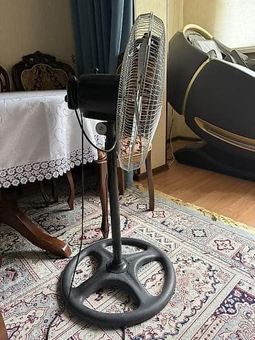 крыльчатка вентилятора: Напольный вентилятор «АЗИЯ» - Тип: осевой, напольный, на стойке - — 2