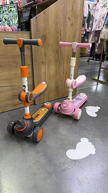 Детский самокат, Трёхколёсный, Новый