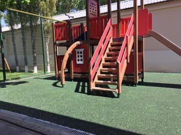 полимерное покрытие: Резиновое покрытие для детской площадки, Резиновое покрытие — 2