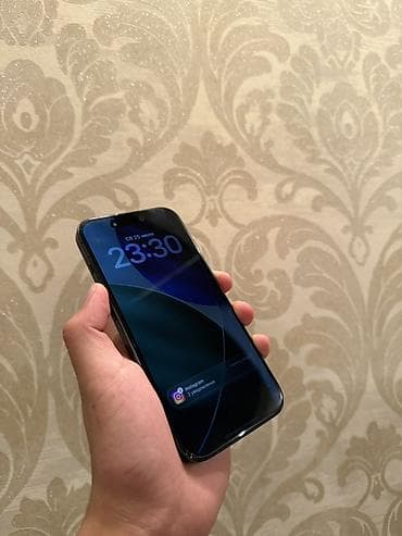 Техника и электроника: IPhone 15 Pro, Б/у, 128 ГБ, Blue Titanium, Защитное стекло, Чехол, 86 % — 1