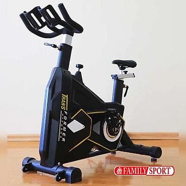 Family sport Велотренажер TRANSFORMER При занятиях на спин-байке at lalafo.kg Family sport Велотренажер TRANSFORMER При занятиях на спин-байке