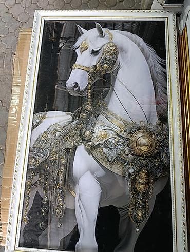 большие рамки для картин: Настенные картины в рамах размер35х60см. - Декоративные — 2