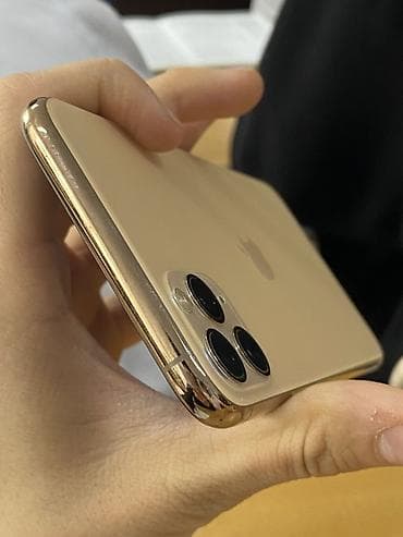 11pro 256: IPhone 11 Pro Max, Б/у, 512 ГБ, Золотой, 98 % — 3
