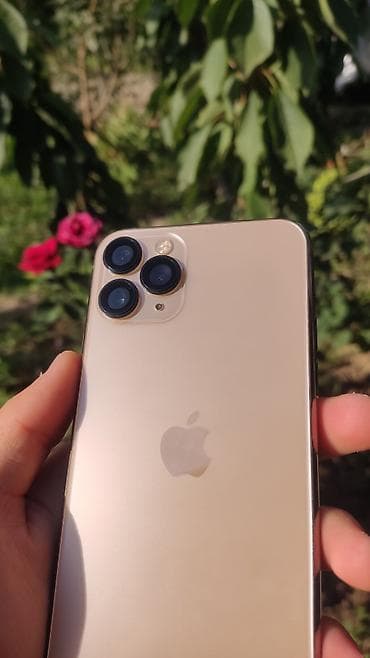 13 iphone: IPhone 11 Pro, Б/у, 256 ГБ, Золотой, Зарядное устройство, 100 % — 2