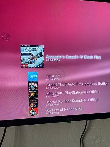 игровые приставки цена: PlayStation 3 Slim 160 ГБ с играми и двумя геймпадами Комплектация: - — 4