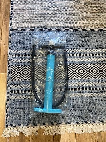 Дроны: Насос ручной для SUPBOARD Ручной воздушный насос бирюзового цвета с — 3