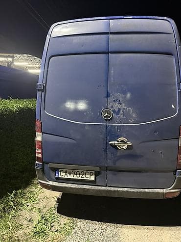 задний бампер спринтера: Легкий грузовик, Mercedes-Benz, 3 т, Б/у — 2