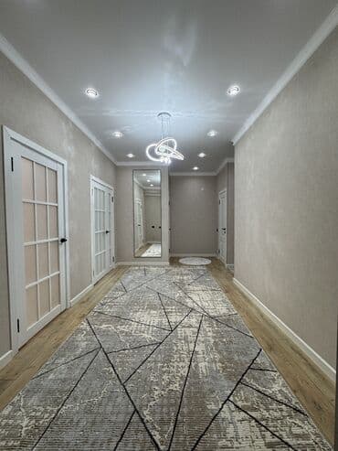 ыссык коль: 2 бөлмө, 92 м², Элитка, 11 кабат, Дизайнердик ремонт — 4