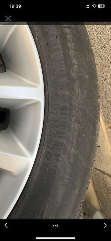 r17 4100: Колеса в сборе 225 / 55 / R 17, Лето, Б/у, Комплект, Легковые, Литые, отверстий - 5 — 2