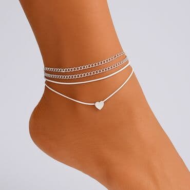 прозрачные туфли: Браслет, билерик Ш на щиколотку ✨ Элегантный аксессуар, созданный для — 1