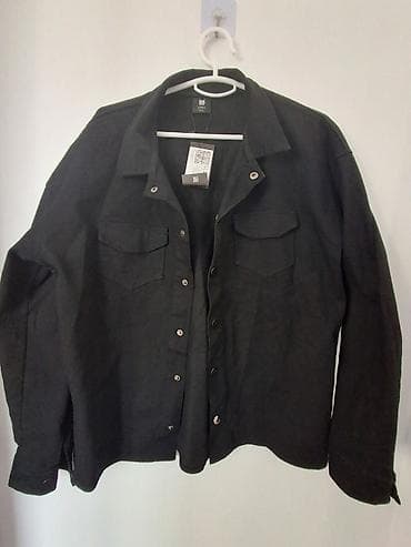 tech flece: Рубашка-куртка (overshirt) черного цвета - Универсальная модель с — 2