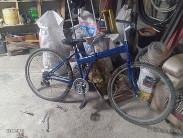 продаю в связи переездом: Горный велосипед (рама 26") для ремонта/запчастей Описание: - — 1