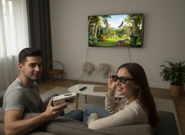 наушники активные: Телевизор Hisense с поддержкой 3D. Плоская панель, диагональ примерно — 1