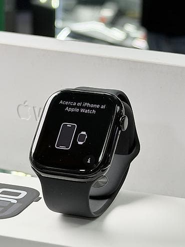 Смарт-часы: ⌚ Apple Watch Series 10, 45 мм (чёрный цвет) 💎 Состояние — почти как — 6