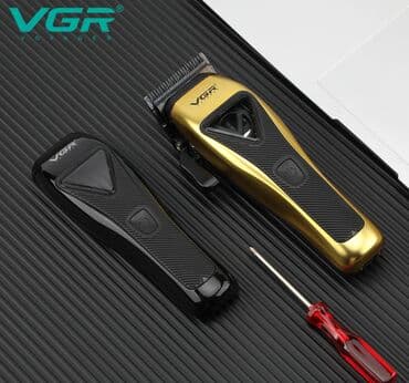 машынка для стрижки: Машинка для стрижки VGR V-015 аккумуляторная беспроводная — 4