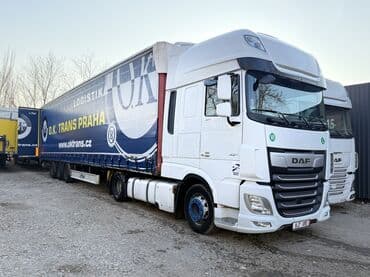 814 d: Тягач, DAF, 2019 г., Тентованный — 2