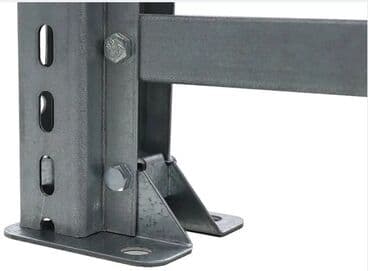 металлическая полка: Стеллаж MS Pro Z 2000х1200х1000 (3 яруса с секционным настилом) — 4