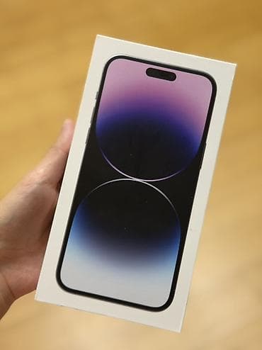 Техника и электроника: IPhone 14 Pro, Deep Purple, Коробка — 1