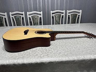 Гитары: Акустическая гитара ROCKDALE, форма корпуса Dreadnought с вырезом — 4